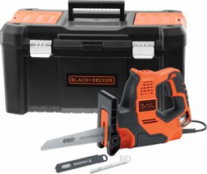 BLACK+DECKER RS890K-QS Scorpion Reciprozaag - 3IN1 - 500W - 23mm - incl. koffer en 3 zaagbladen