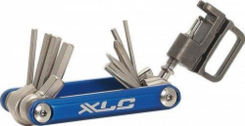 XLC Multitool - Fietsgereedschap - Zakmodel - 12-delig - TO-M07