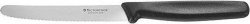 Victorinox Swiss Classic Tafelmessenset - 11cm - 3-delig - Zwart - Gekarteld - RVS en Kunststof