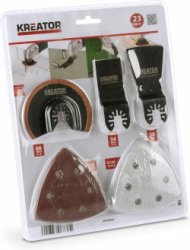 Kreator  KRT990045  Accessoireset multitool - Oscillerend - 23 delig
