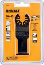 DeWALT Multitool Zaagblad HCS tbv Snel Zagen Hout 43x31mm VE=1
