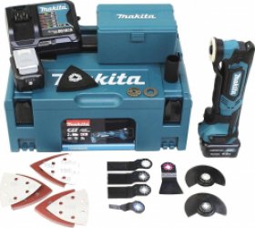 Makita TM30DSMJX5 10.8V Li-Ion Accu multitool set (2x 4.0 Ah accu) + accessoireset in Mbox