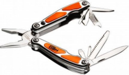 Multitool Aluminium 10-in-1 met ingebouwde LED lamp