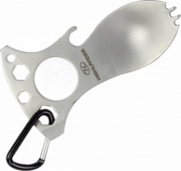 Highlander Multitool Foon 17,5 X 7,5 Cm Titanium Zilver 5-delig