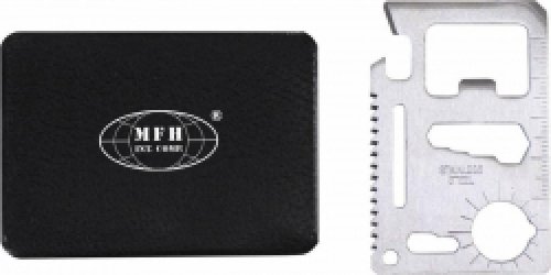 Multitool survival kaart met hoes (pas card)