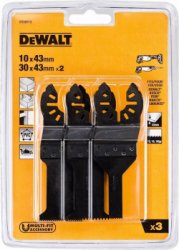 DeWALT DT20713 Multitoolset 10x43 30x43 mm
