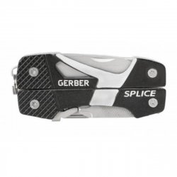 Gerber multitool Splice Pocket Tool mini - Zilver-Zwart