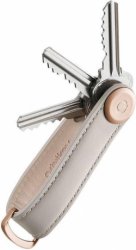 Orbitkey Sleutelhanger / Sleuteletui / Sleutel Organiser - Leer - Leather Key Organiser 2.0 - Grijs