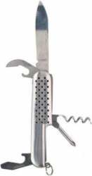 Camp Active Zakmes 5 In 1, 18 X 20 X 25 Cm Zilver