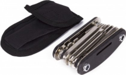 Deltac Fiets Reparatieset Zwart - 16 delig