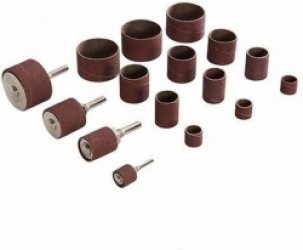 Benson Boor Schuurschijfset met Schuurband - K80 - K120 - 20 delig