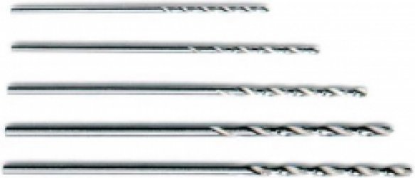 Velleman Precisieboorset, accessoireset voor multifunctioneel gereedschap, 10-delig, Ø 1.0 mm