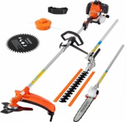 Gardebruk 5in1 Multitool - 2 PK Motor – met o.a. Kettingzaag/Trimmer