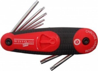 Wisvo Profi Multitool Torx TX9-TX40 8-Delig