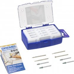 Dremel Arts&Crafts Glasgraveerset (8 st.) (682JA) Incl. Quick Start Guide