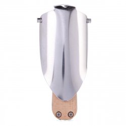Kikkerland Pocket troffel multitool - Voor in de tuin - 5 Gereedschappen - Beukenhout en roestvrij staal