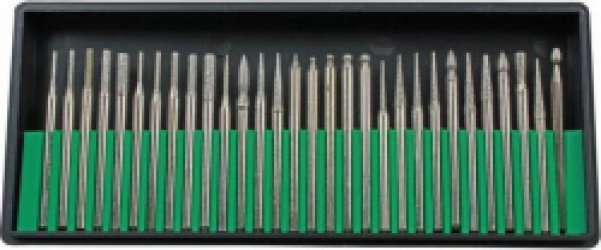 Diamant stiftfrezenset voor multitool 30-delig