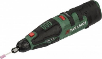 PARKSIDE® Multifunctionele Accu FijnBoor Rechte Slijpmachine - Slijper - Met 44 Opzetstukken in een Opbergbox - 50 delig toebehoren - Voor boren, frezen, graveren, polijsten, reinigen, slijpen of snijden - 12 V Accu 1,3 Ah met Li-Ionen technologie