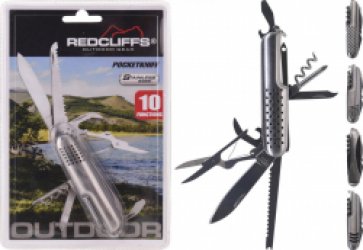 Redcliffs Zakmes Grijs/zwart 20,5 X 14 X 2,5 Cm 1 Stuk