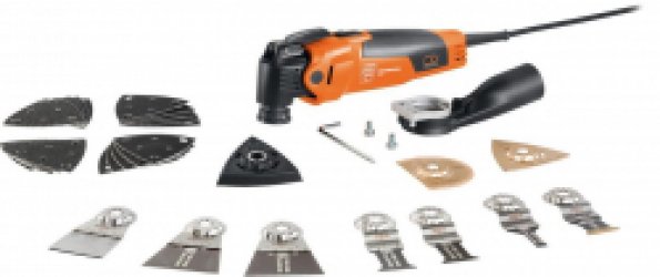 Fein MM500 Multimaster Plus Top Multitool + 32 delige accessoireset in koffer - 350W