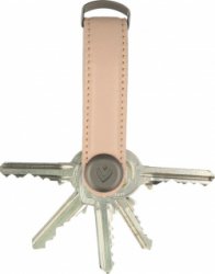 Valenta Sleutelhouder - Key Organizer - 2-7 sleutels - D ring - Leer - Oud Roze