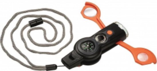 Moses Survivaltool 6-in-1 Junior 4,5 X 10,8 Cm Zwart/oranje