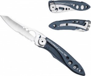 Leatherman Skeletool® KBX zakmes - 2 functies - blauw - Ultralicht