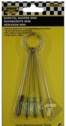 Borstel ragers mini - lengte van +- 100mm - 5 diameters - benson