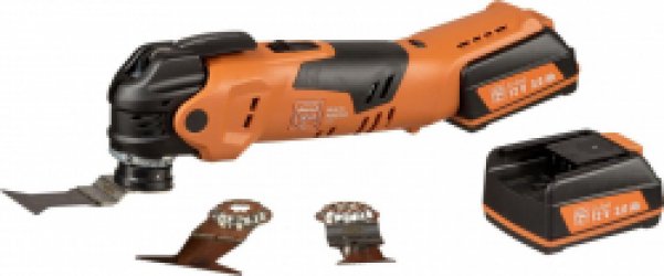Fein AMM300 Multimaster Start 12V Li-ion accu multitool set (2x 3.0Ah) + 3 zaagbladen in koffer