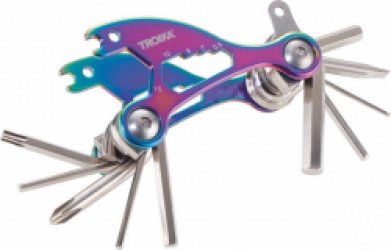 Troika Bike Multitool voor fietsen, 18 verschillende functies.