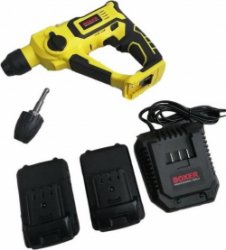 Boxer SR-Line Professional Multitool - SDS+ - Softgrip - Met Twee 20.4 V Accu's  - Incl. 11 Stuks Accessoires