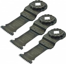 SMART Blades PRO BiM Invalzaagblad - Voor Oscillerende Multitools - Voor Hardhout & Kunststof - 32x49mm - 3 stuks