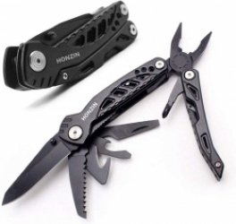 Zwart Camping Vissen Jacht Messen Multifunctioneel multitoolmes
