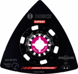 Bosch 2608900045 EXPERT Starlock Carbide schuurplateau Multimaterial AVZ90RT2