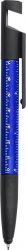 Pen multitool - Balpen - Telefoonhouder - Liniaal - Schroevendraaierset - 7-in-1 - Blauw