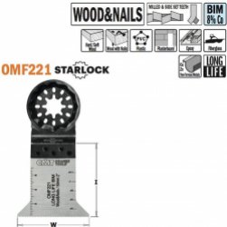 CMT - Multitoolzaagblad voor hout met spijkers, 50mm - Zaagblad - Zagen - Hout - 1 Stuk(s)