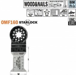 CMT - Multitoolzaagblad voor hout met spijkers, 35mm - Zaagblad - Zagen - Hout - 1 Stuk(s)