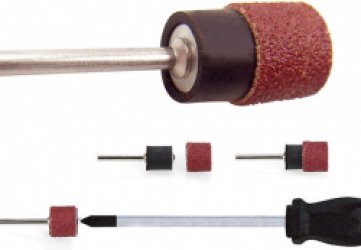 Set van 60 schuurbandjes, 3 x opspandoorn (3.2 mm, 120 grit)