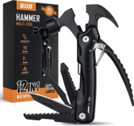 12-in-1 cadeau voor mannen, vaderdagcadeau, multitool, campingaccessoires, gadgets voor mannen, cadeaus voor papa, mannendagcadeaus voor vaderdag, papa, kerstcadeaus voor mannen