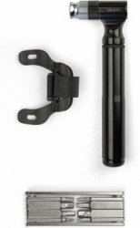 Society Paris Fietspomp Mini en Inbus Multitool - RVS - Aluminium