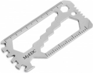 MyEDC - Sleutelhanger Keychain 24 in 1 - Multitool gadget met 24 functies - Outdoor Survival