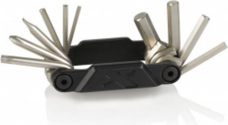 XLC TO-M19 Multitool - 10 Delig - Zwart/Zilver