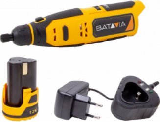 Roterend Multitool - 12V - Incl. 2.0 Ah Accu / 0.4 Ah Oplader - Perfect voor boren, frezen, polijsten, schuren enz. - Fixxpack