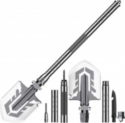 WeXplore - Opvouwbare Pioniersschep - multifunctionele schep - Uitklapbare camping schop - Survival kit - Multitool Shovel
