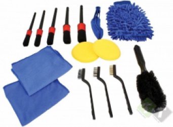 Auto poets set - Detailing accessoires set - Poetspads - 15 delig - SATRA