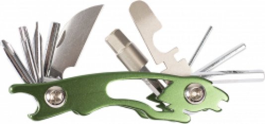 Multitool groen | 11 tools in 1
