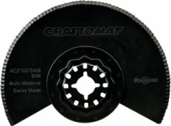 CRAFTOMAT segmentkartelmes - Voor multitool - Diameter 100 mm - Voor isolatiemateriaal