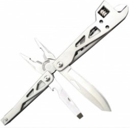 Opvouwbare multitool - All-in-one, veelzijdig, compact, survival tool, multifunctioneel, pocket-formaat, geschikt voor outdoor