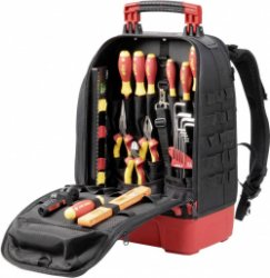 Wiha 45528 Gereedschapsrugzak (met inhoud) Electricien 27-delig (l x b x h) 385 x 260 x 530 mm