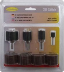 20-dlg. Schuurband/ton set voor multitool